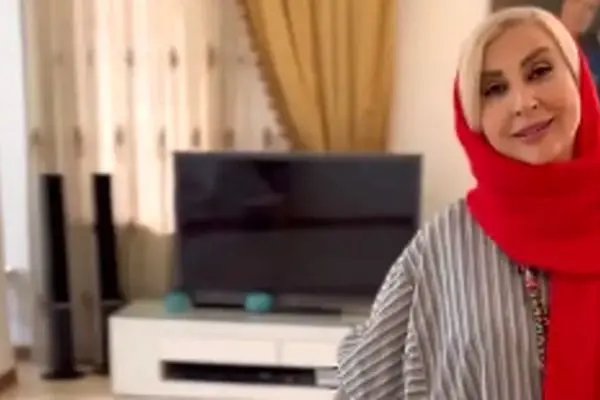 چیدمان خانه لاکچری مرجانه گلچین؛ هنر شمالی روی دیوارها و مبلمان مجلل!