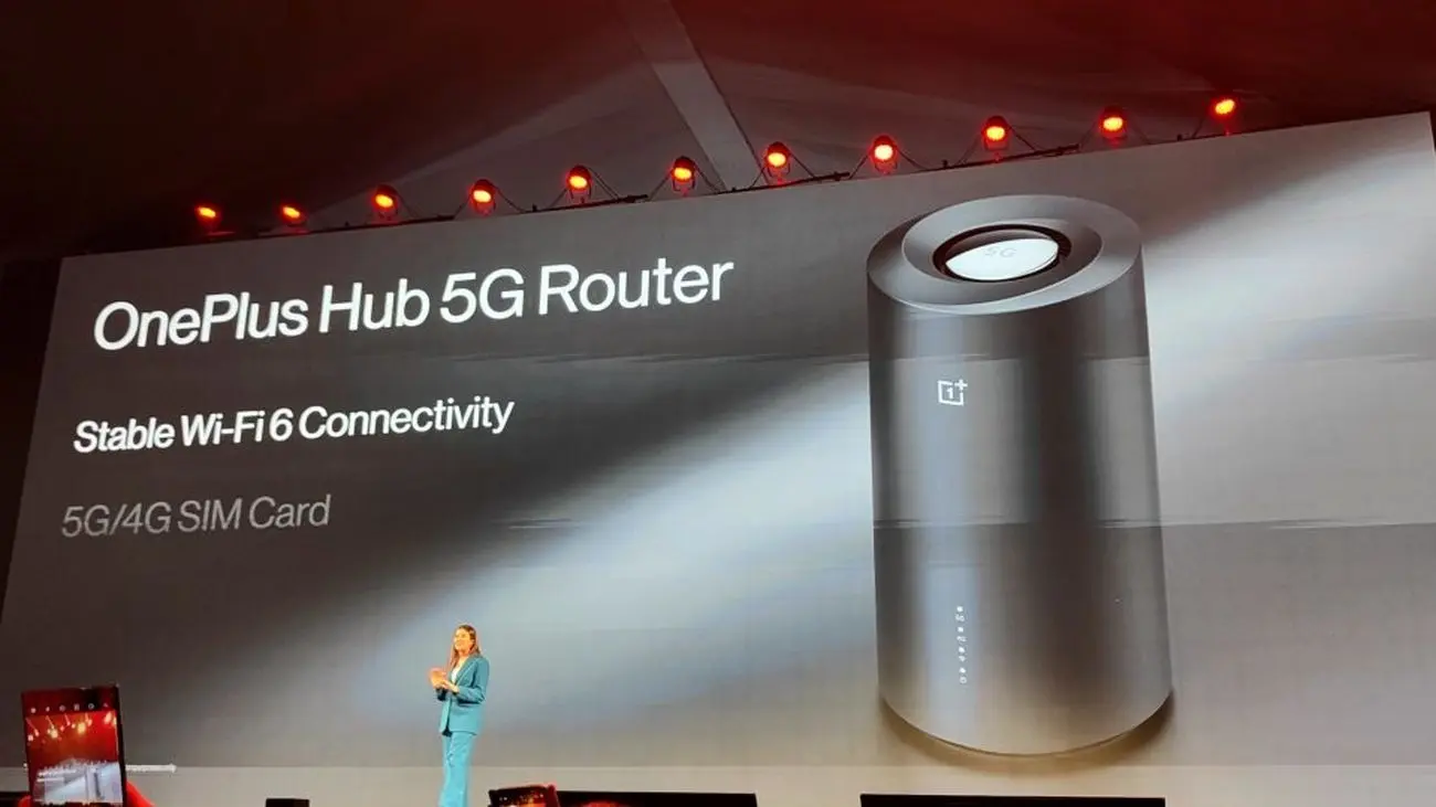 OnePlus Hub 5G معرفی شد؛ اولین روتر وانپلاس