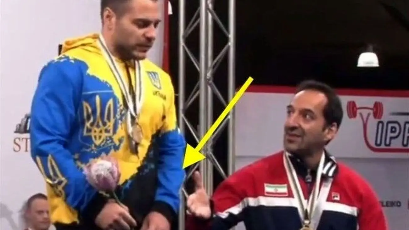 واکنش ایران به دست ندادن ورزشکار اوکراینی به ورزشکار ایرانی!