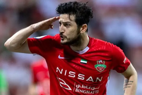 سردار آزمون در لیست برترین ارزشمندترین‌های لیگ امارات! +عکس