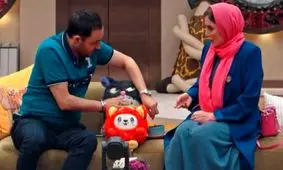 امیرحسین رستمی و رویا میرعلمی با تیپ پاییزی، دل‌ها را بردند! +عکس