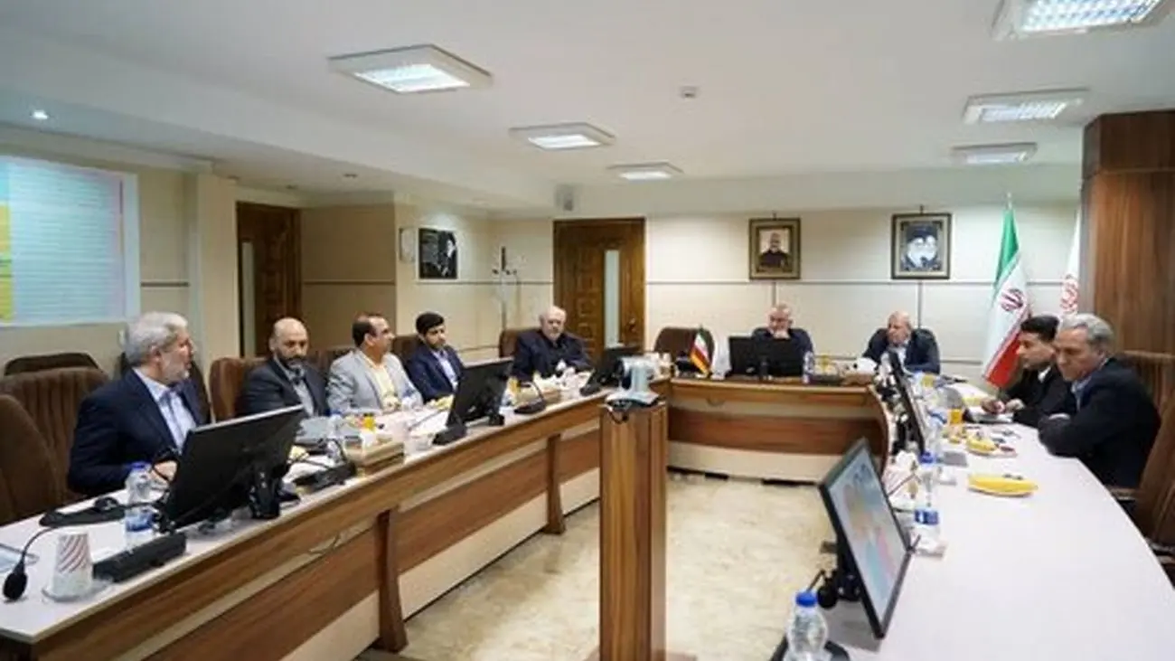 جلسه بررسی پتانسیلهای تولید یک میلیون تن مس محتوی معدنی در شرکت ملی صنایع مس ایران