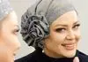 تراس لاکچری خانه بهاره رهنما؛ گل‌های ارکیده و تخت آبی جذاب!