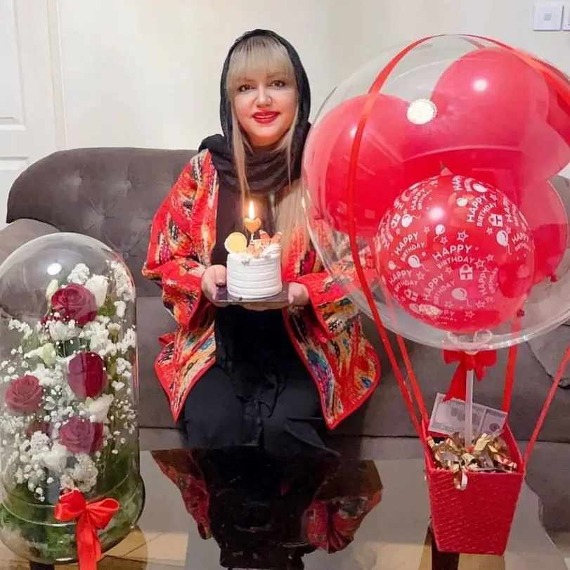 عکس جدید لیلا برخورداری در جشن تولد 46سالگی‌اش