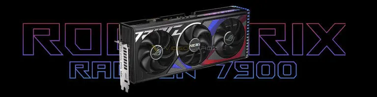 سری کارت گرافیک های RX 7900 ROG STRIX ایسوس در EEC مشاهده شد