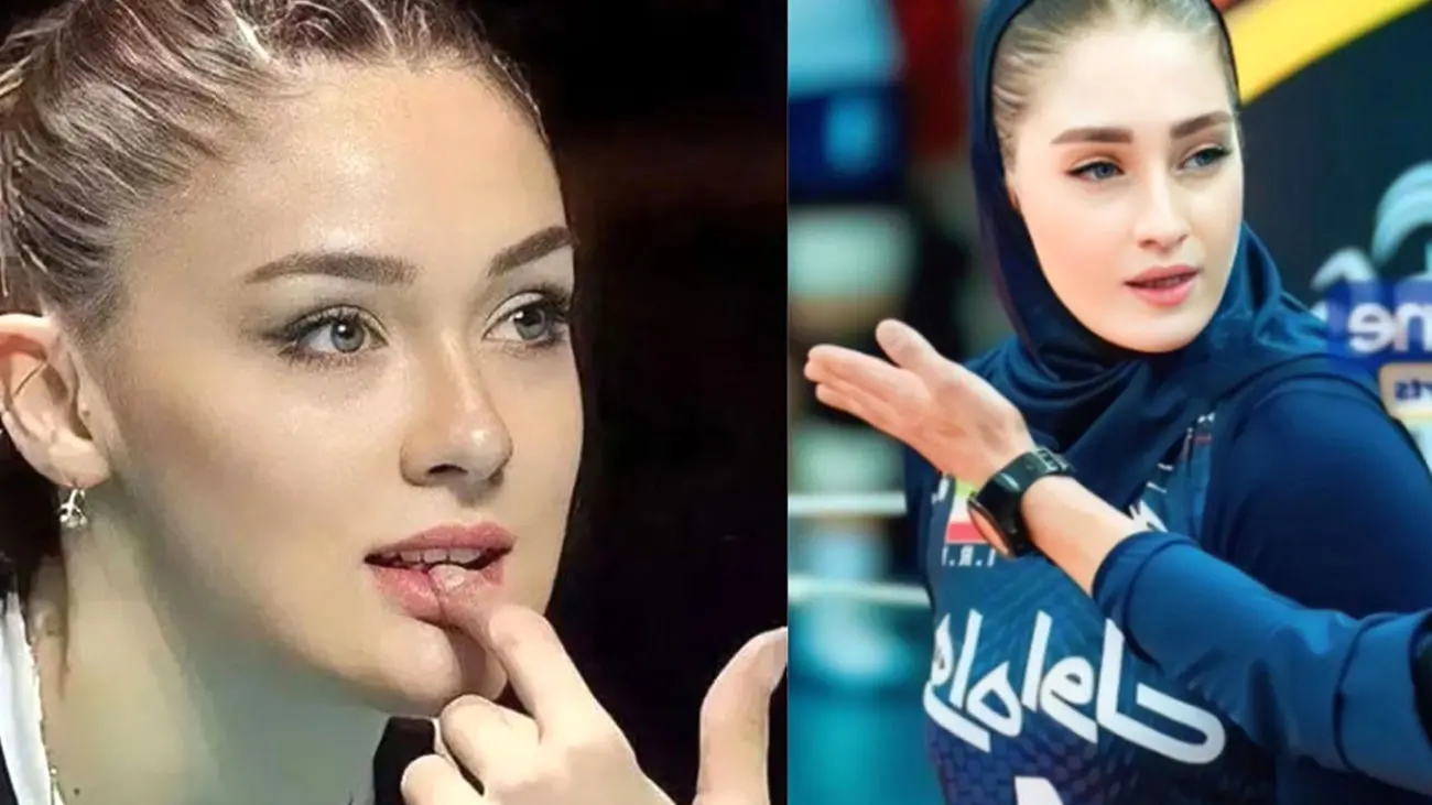 پیام احساسی آیتک سلامت رقیب تبریزی زهرا گونش به هوادار/ موزیک ویدئوی جذاب خانم والیبالیست چشم رنگی تیم ملی