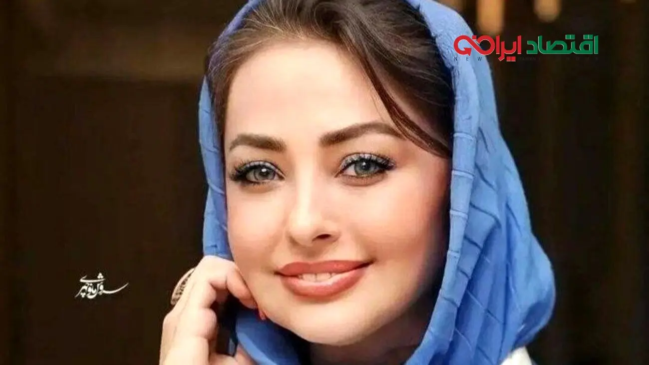 عکس جدید نفیسه روشن با تور سپید و خنچه عقد!