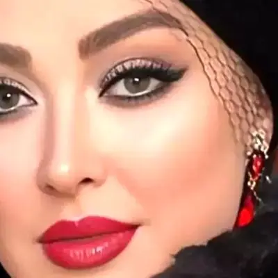 الهام حمیدی و سورپرایز خاص کیک تولدش با عکس صورت خودش!