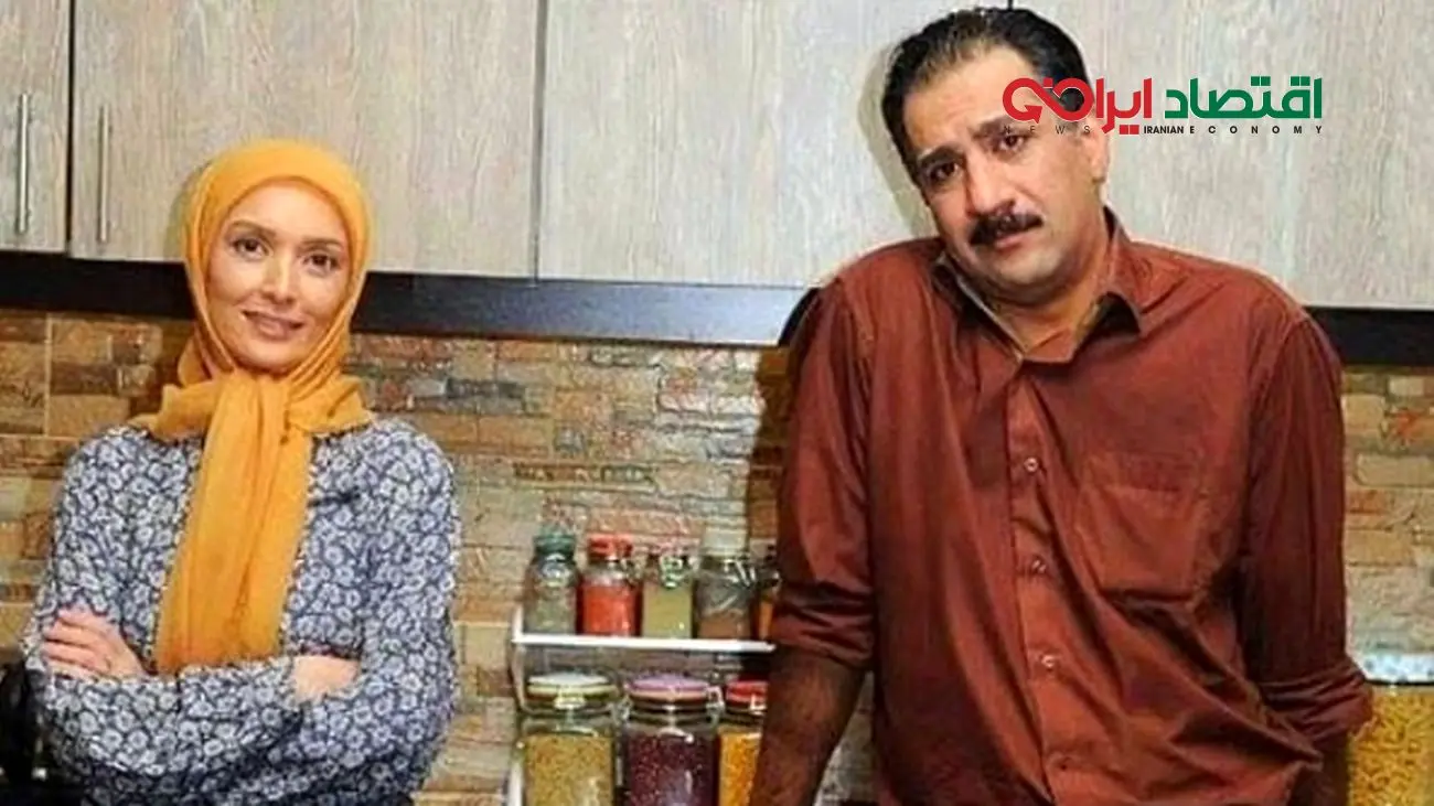 بازیگر معروف شمعدونی و تازه‌عروس جذابش در قاب عاشقانه‌ای که دل‌ها را برد!