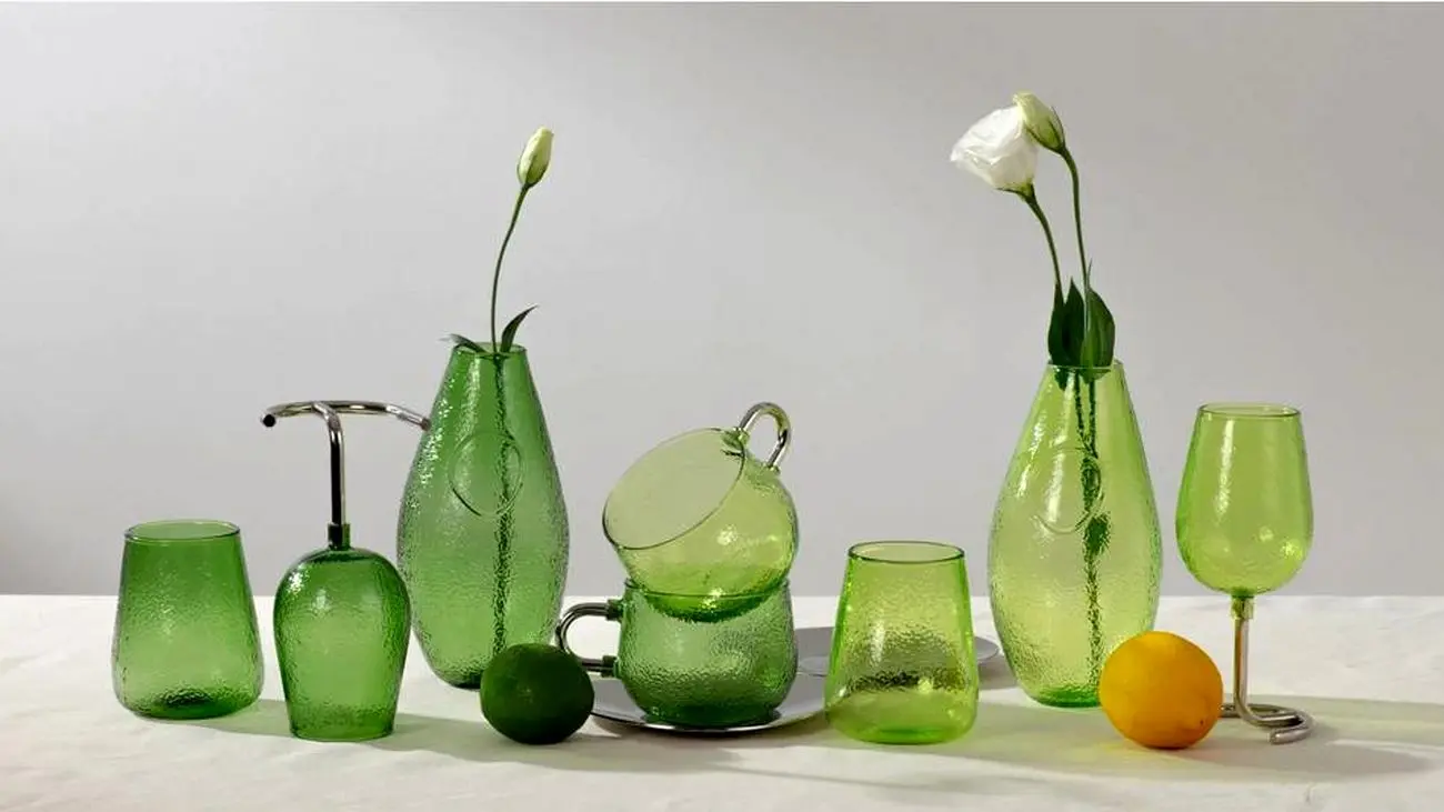 سوغات تازه چین برای آشپزخانه، ترکیب فلز و بلور