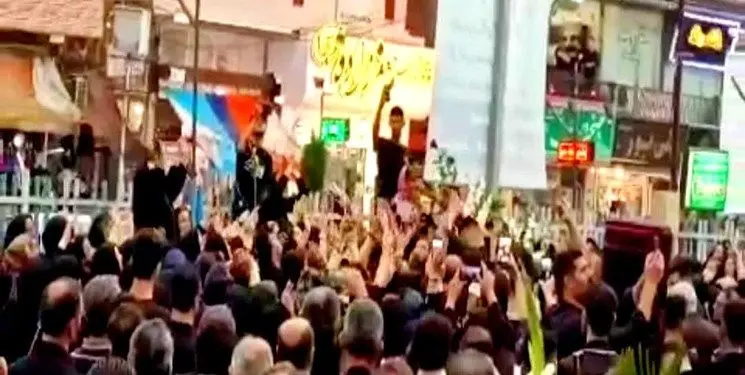 جشن و پایکوبی در مراسم ترحیم + فیلم