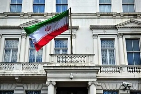 واکنش خاص سفارت ایران در لندن به انگلیس با یک قطعه عکس
