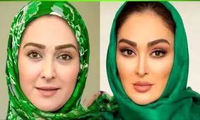 عکس‌های عاشقانه الهام حمیدی، آسنات سریال یوسف پیامبر با همسر خوش‌تیپش!