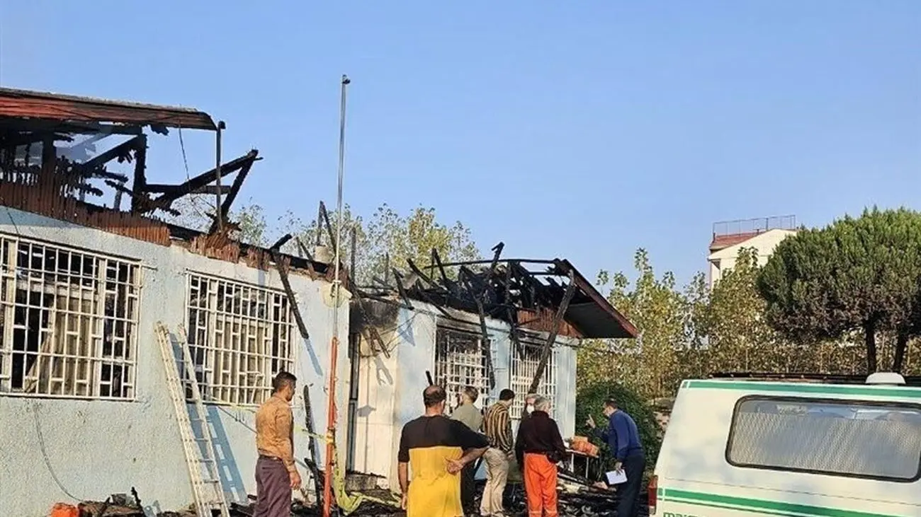 جزییات آتشسوزی مرگبار در کمپ ترکاعتیاد لنگرود!