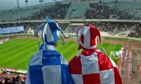 اتحاد زیبای استقلال و پرسپولیس / دربی با حضور مهمانان خاص