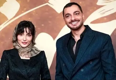 سجاد بابایی و نورا محقق در مراسم اکران فیلم مجنون با استایل های مجلسی درخشیدند