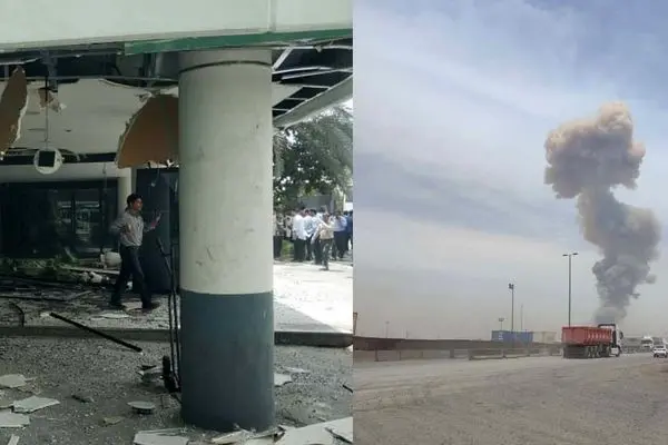 فیلم ها از لحظه انفجار بزرگ در اسکله شهید رجایی بندعباس ! +جزییات