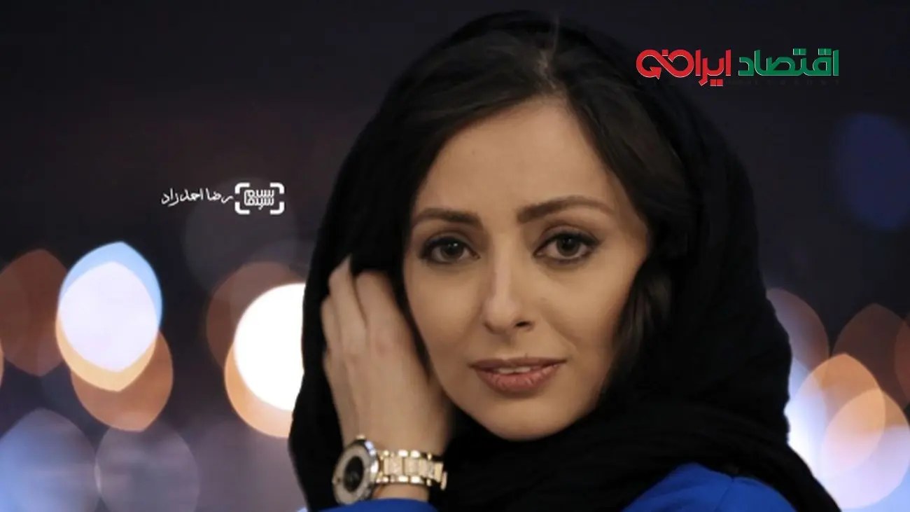 میکاپ آبی جذاب نفیسه روشن که دلها رو برد! + عکس