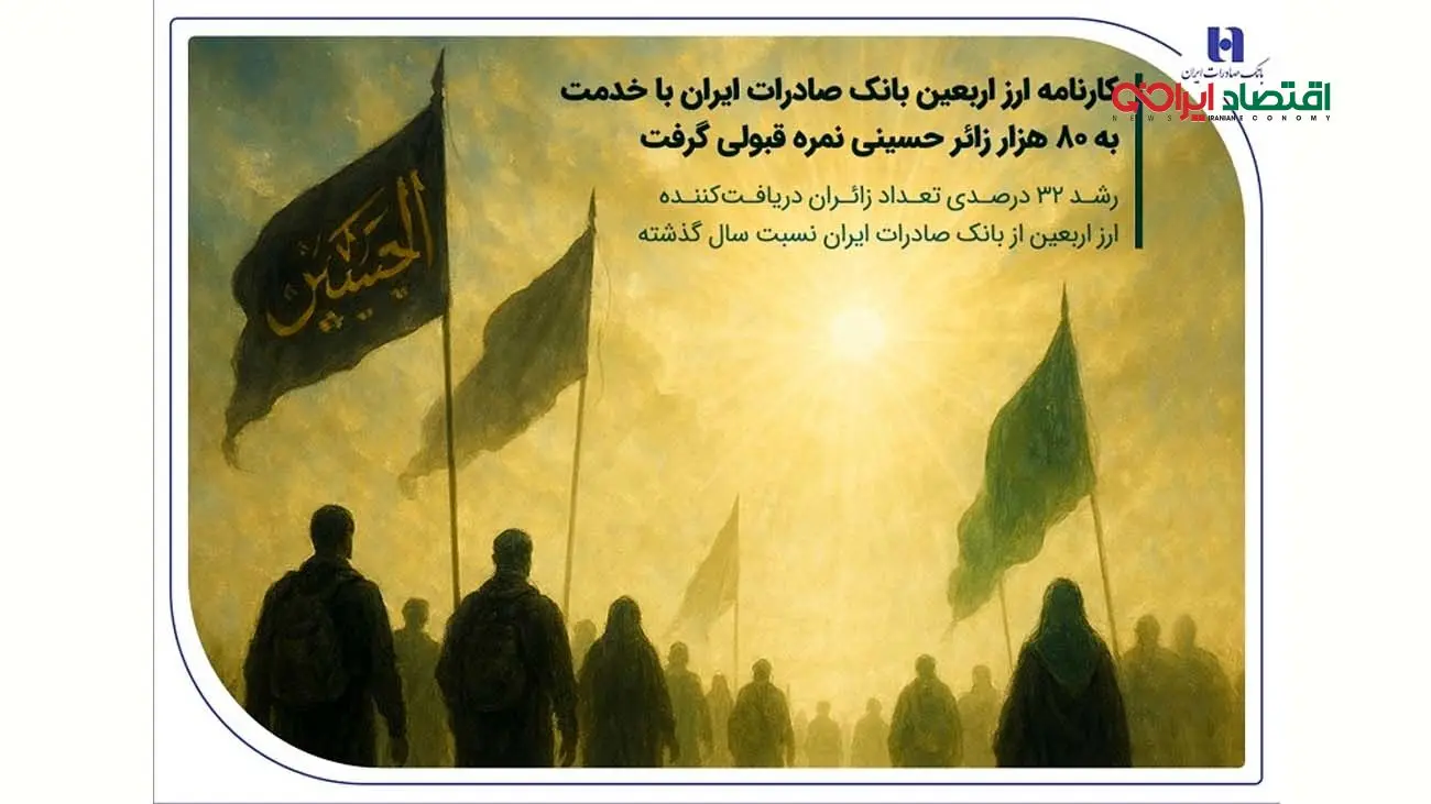 کارنامه ارز اربعین بانک صادرات ایران با خدمت به 80 هزار زائر حسینی نمره قبولی گرفت / رشد ۳۲ درصدی تعداد زائران دریافت‌کننده ارز اربعین از بانک صادرات ایران نسبت سال گذشته