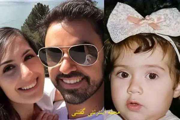  تغییر چهره فوق زیبای پریسا اکبرنژاد بازیگر ایرانی + عکس با شوهر خوش تیپش 