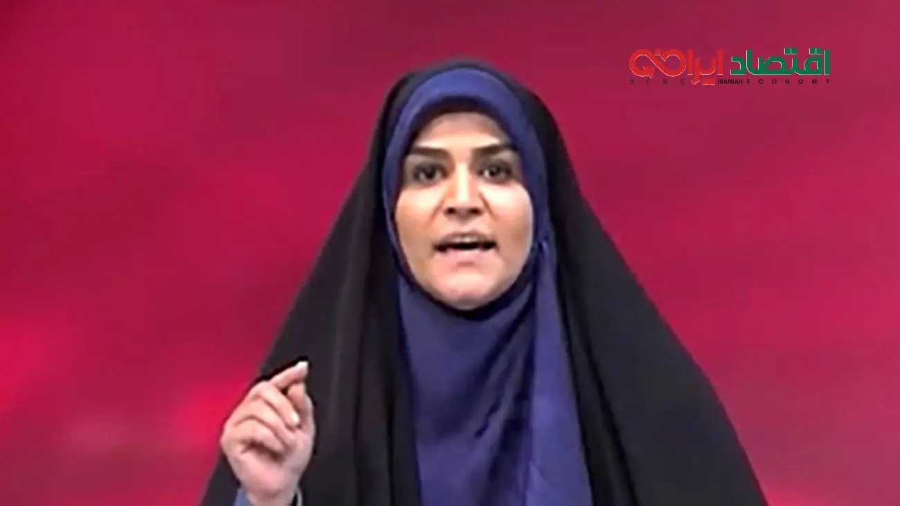 عکس لو رفته از استایل لاکچری سحر امامی خارج از قاب تلویزیون 
