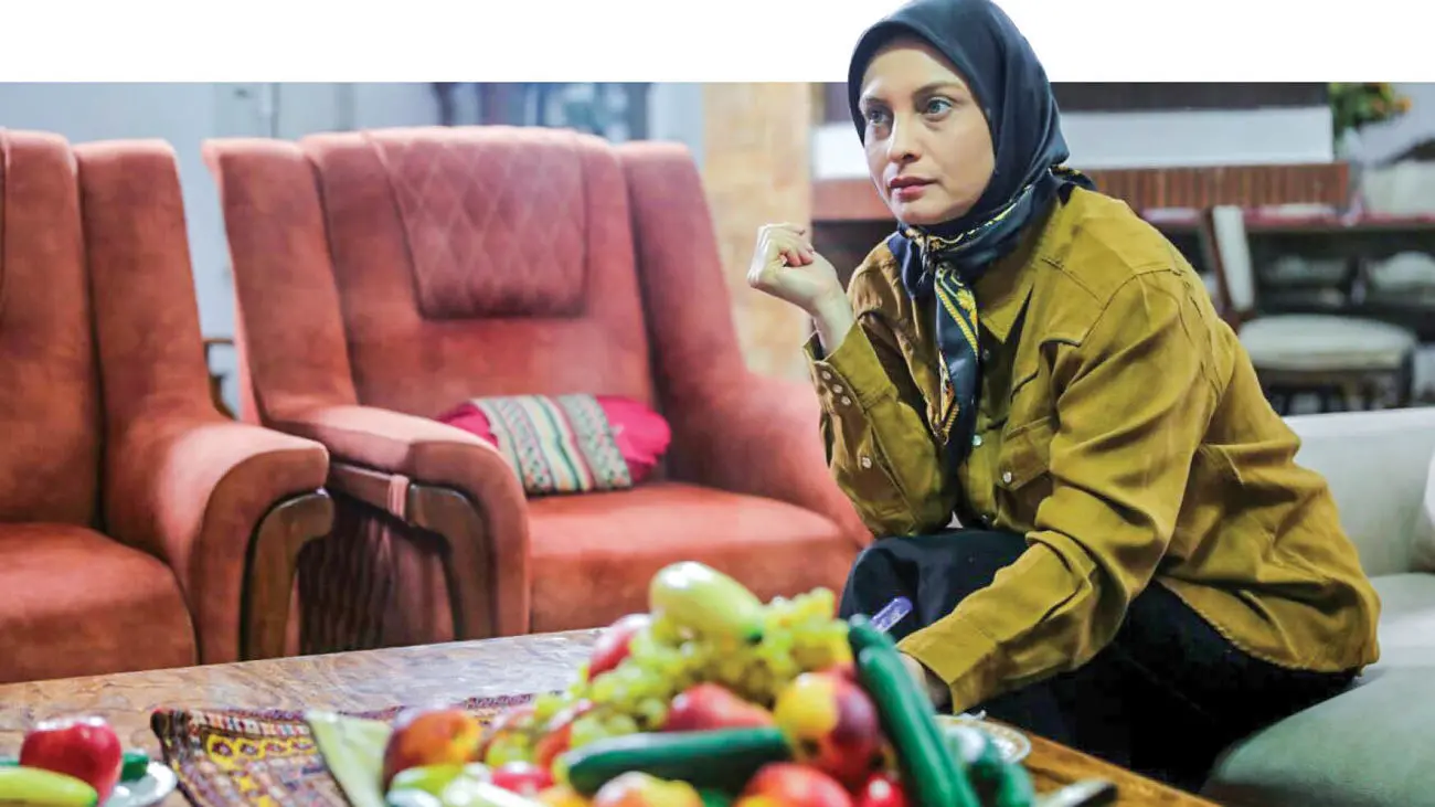 عکس خیلی متفاوت از مریم کاویانی با رنگ موی جدید / متفاوت تر از تلویزیون !