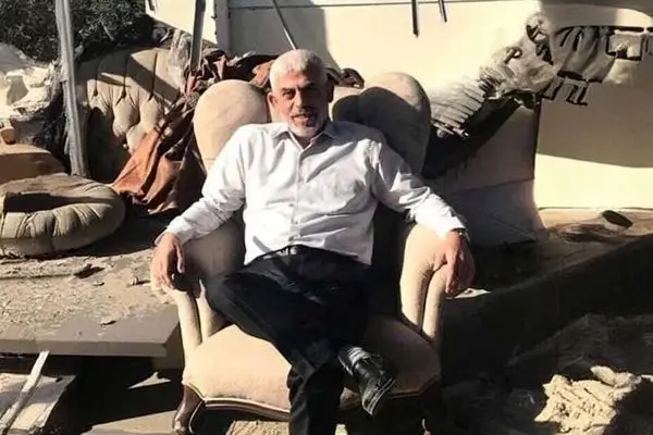 برای اولین بار؛ انتشار تصاویر یحیی سنوار در فرماندهی عملیات طوفان الأقصی + فیلم و عکس