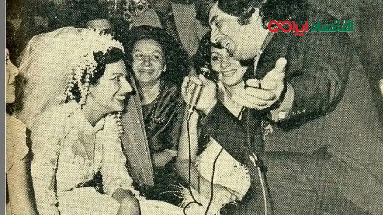 جشن عروسی شاهانه دختر ناصر ملک مطیعی با لباس عروس اشرافی و کیک ۱۰ طبقه!