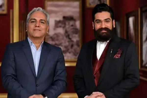ورود جنجالی مهران مدیری با آهنگ علی زندوکیلی / به مناسبت شب یلدا کولاک کرد !