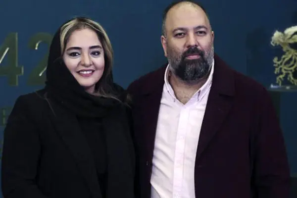 عکس جشن تولد مجلل و شاهانه علی اوجی برای نرگس محمدی /تزئین زیبای کیک با توت فرنگی !