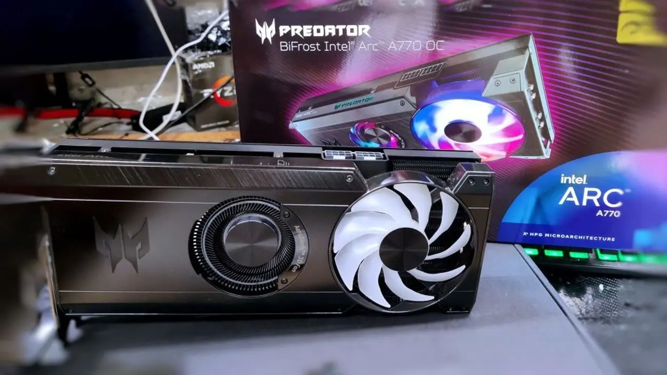کاهش قیمت کارت گرافیک Acer Arc A770 Predator – ارزانترین کارت گرافیک 16 گیگابایتی بازار