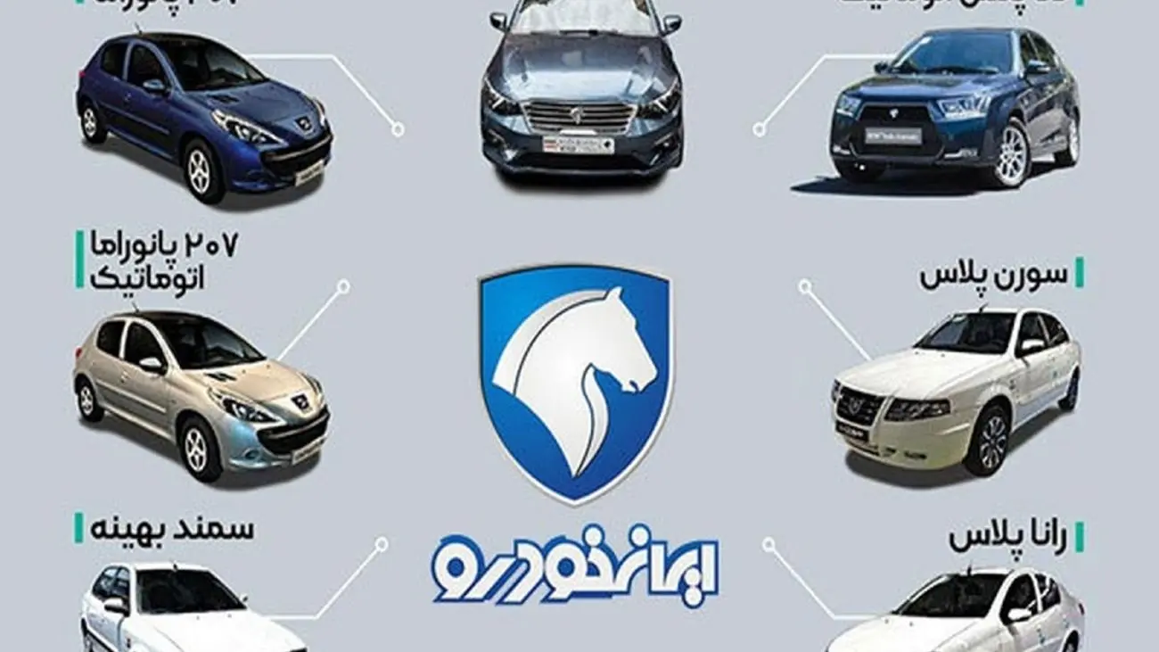 قیمت روز محصولات ایران خودرو پنجشنبه ۱۶ شهریور ۱۴۰۲