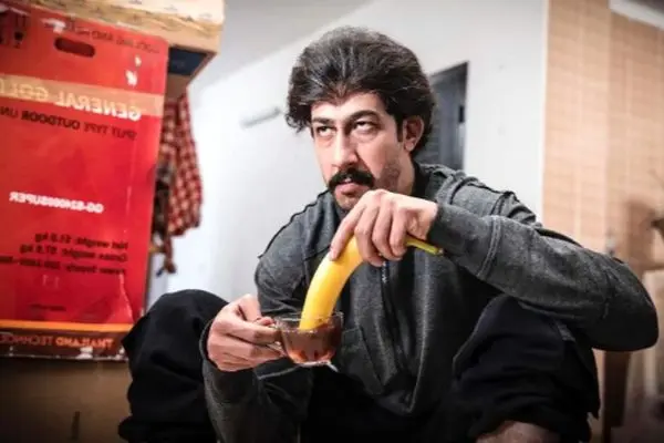 عکس لو رفته بهرام افشاری قبل از گریم عجیب پایتخت 7 / چی بود چی شد !