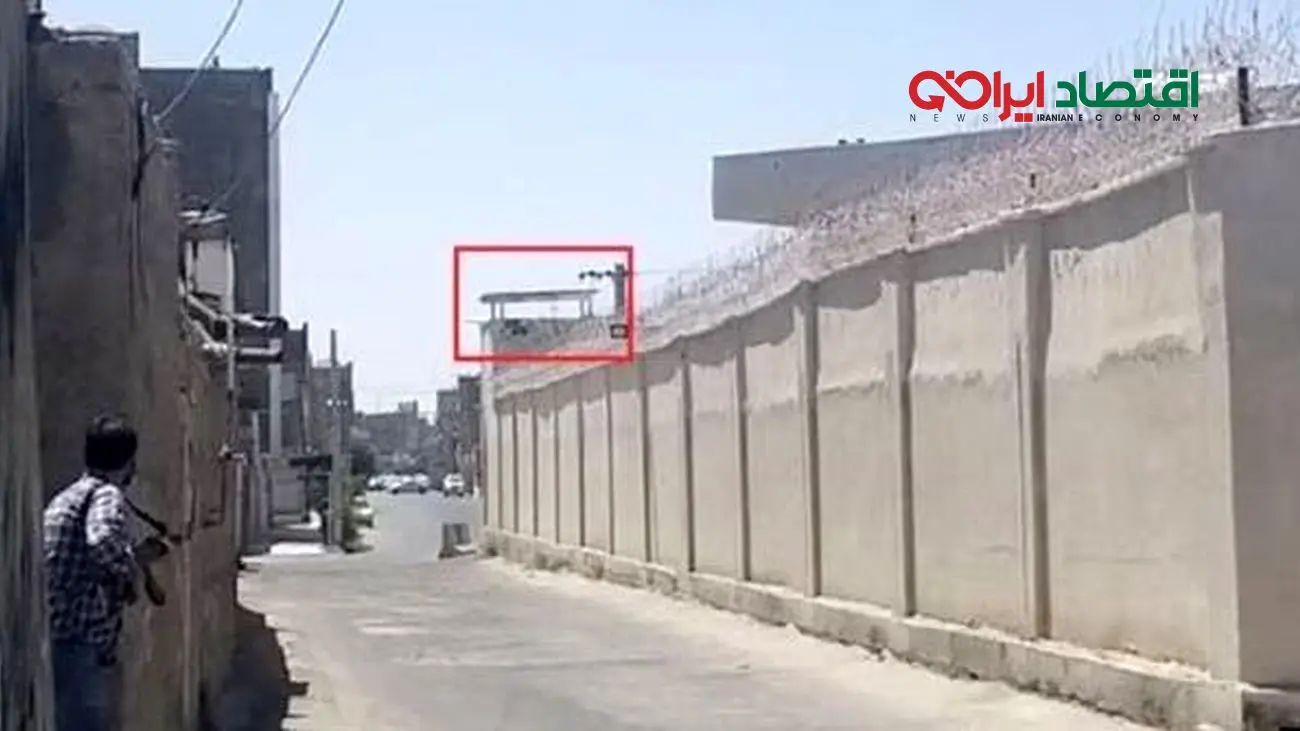 ببینید اولین فیلم از حادثه تروریستی کلانتری ۱۶ زاهدان