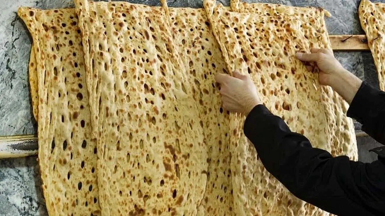 نان سنگک لاکچری ۱۰۰ هزار تومانی وارد بازار شد + عکس