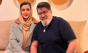 عکس جنجالی مهدی یغمایی و همسرش با یک ژست ناباورانه!
