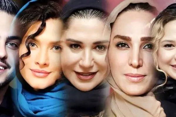 عکس‌های جذاب از بازیگران سریال فریبا با همسرانشان / همه خوشگل و خاص !