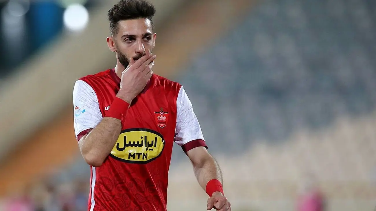 درگیری شدید مهدی عبدی با مامور نیروی انتظامی/ مهاجم پرسپولیس بازداشت شد!