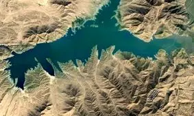 نخستین عکس ها برای اثبات انحراف آب هیرمند در افغانستان / ماهواره خیام دست هیات حاکمه را رو کرد