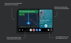 گوگل بتای عمومی رابط کاربری جدید «Android Auto» را عرضه کرد