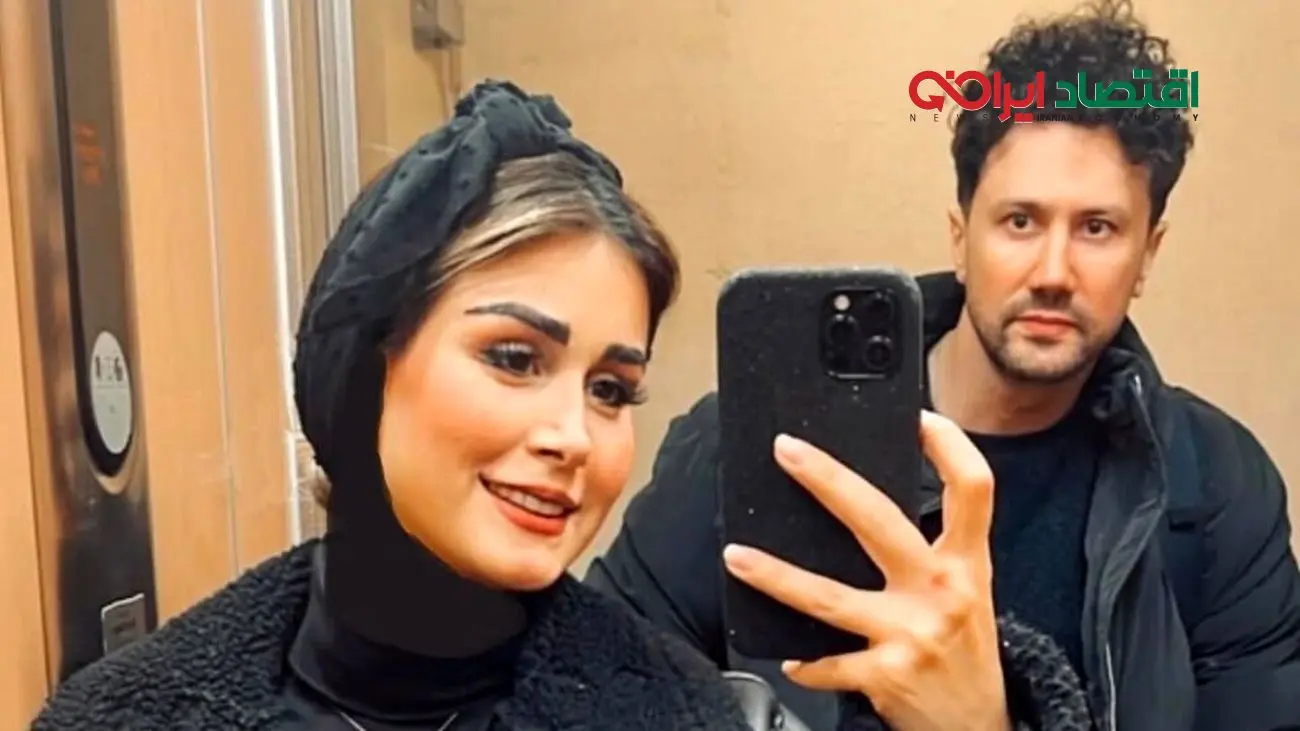 عکس جذاب پالتوی شیک زمستانی همسر شاهرخ استخری؛ ستاره خوشپوش ایرانی