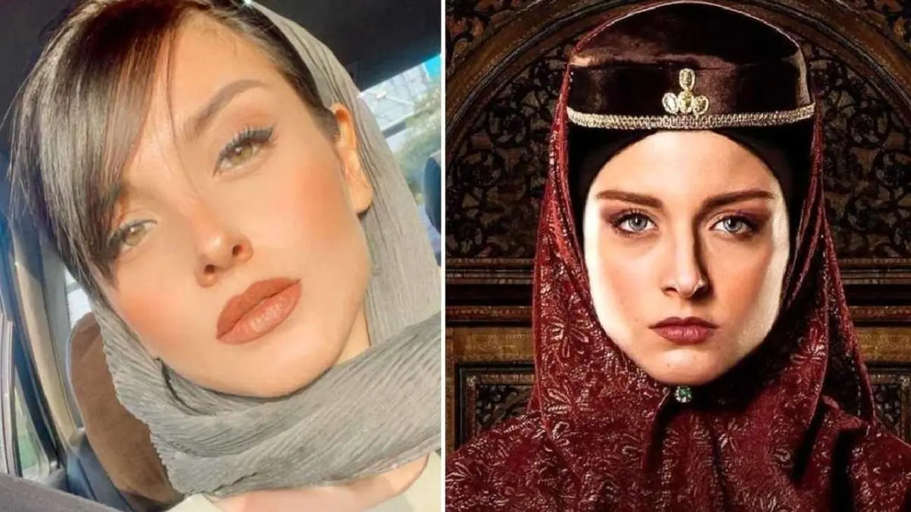 عکس بی حجاب از سارای گرجی جیران / خانم بازیگر مدلینگ معروف شد !