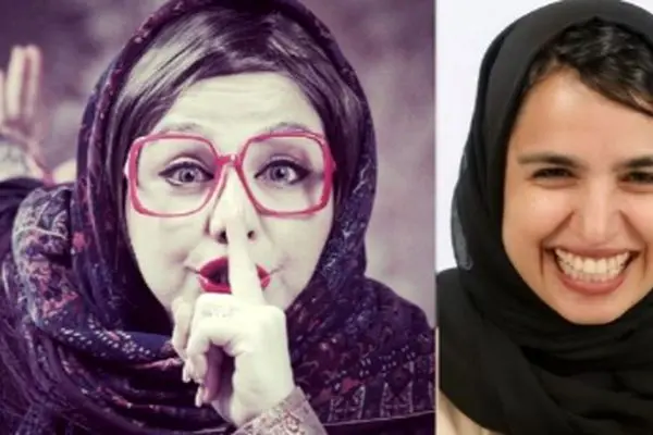 عکس/ واکنش تند بهنوش بختیاری به زینب موسوی، بلاگری که شاهنامه را هدف قرار داد