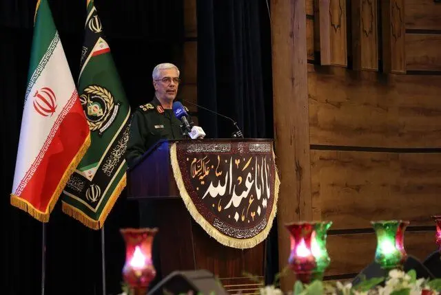 سرلشکر باقری: ایران در دام بازی و تحریکات رسانهای دشمن نمی افتد