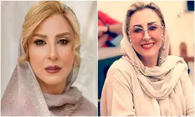 مرجانه گلچین 40 سال جوان شد + عکس دیدنی خانم بازیگر با شوالیه آواز ایران