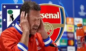 سیمئونه: آرسنال مدل ۲۰۲۳، نسخه مدرن اتلتیکو مادرید ۲۰۱۴ است!