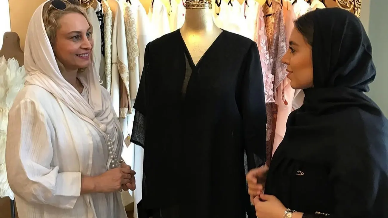 تصاویری از بازیگران زن ایرانی در مزون های مانتو / همه میلیونی و فوق لاکچری !