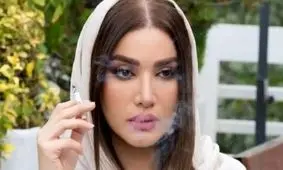 عکس لورفته از استایل خیابانی تازه عروس معروف سینمای ایران با گل آفتابگردان