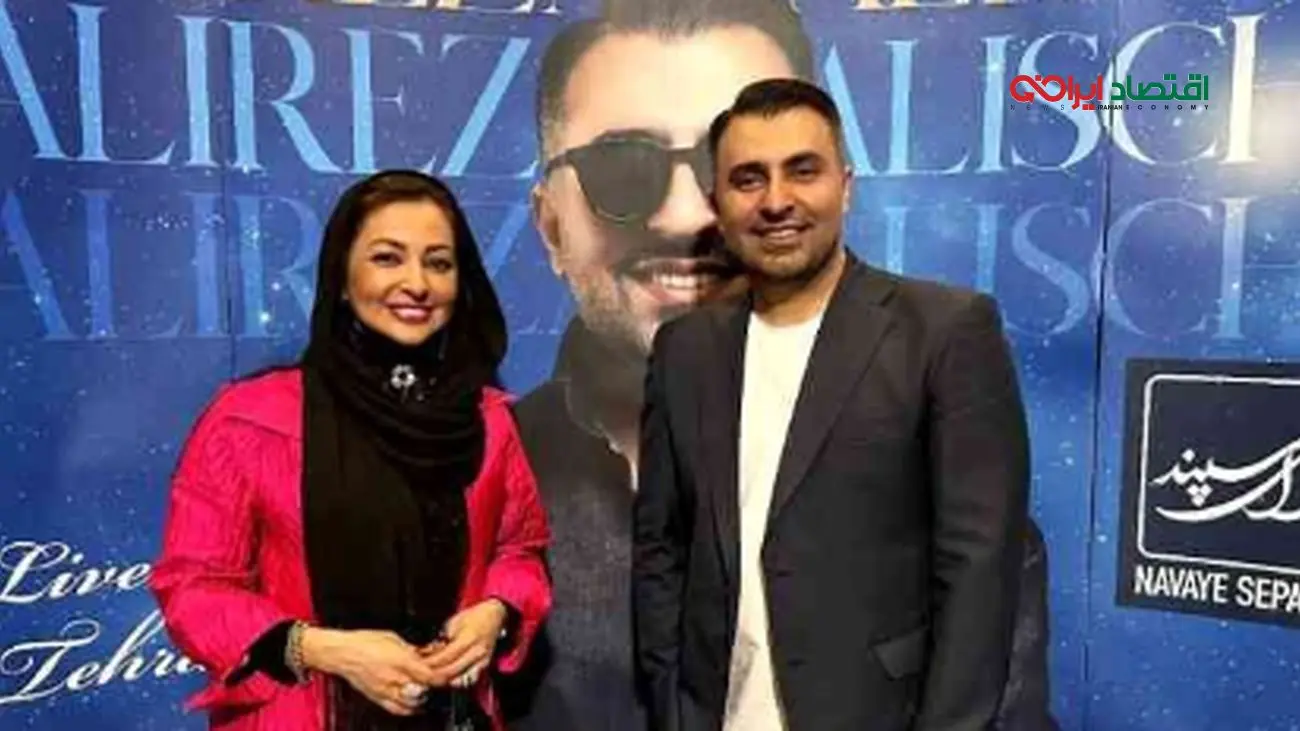 گپ و گفت علیرضا طلیسچی و نفیسه روشن در یک رستوران بدون زرق و برق + تصاویر جذاب