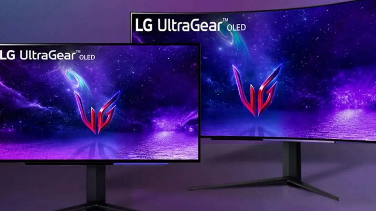 الجی از دو مانیتور گیمینگ OLED با نرخ تازهسازی 240 هرتز رونمایی کرد